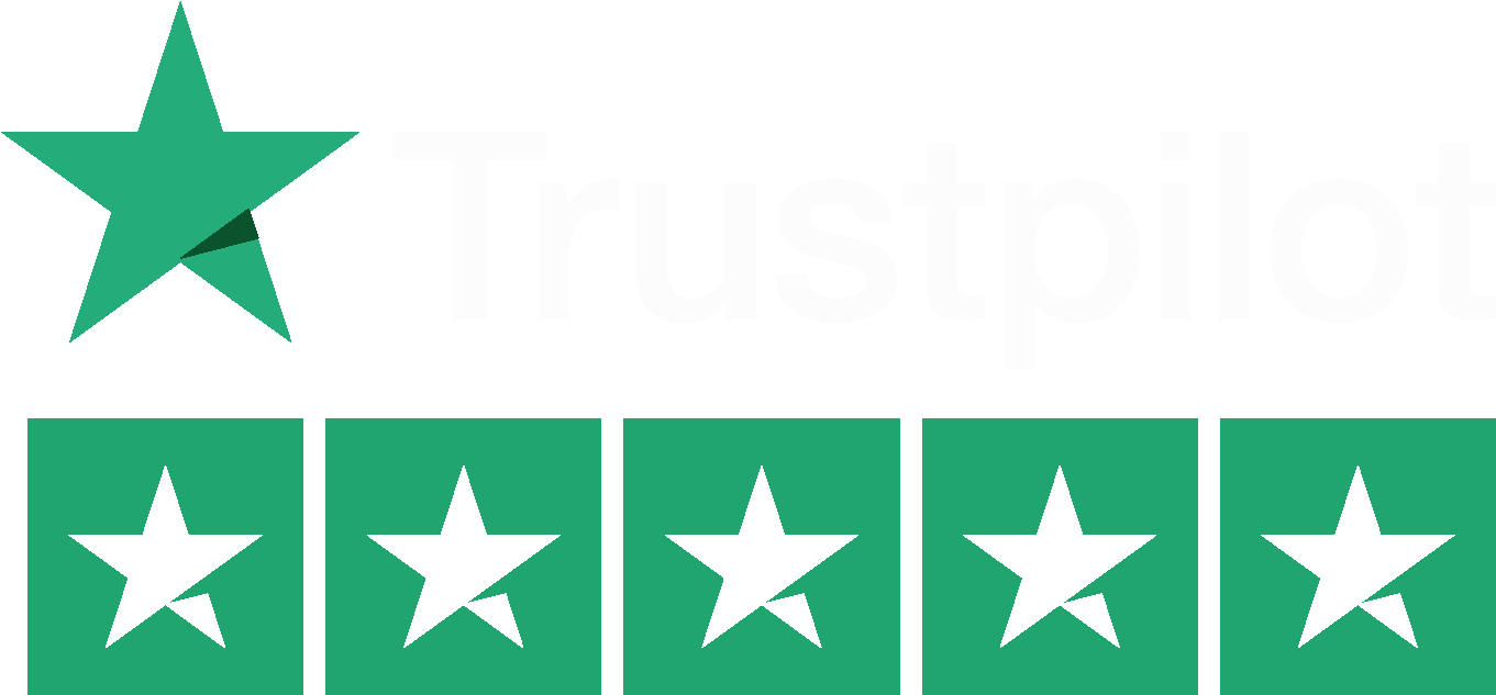5 Star Customer Feedback - Trustpilot Logo
